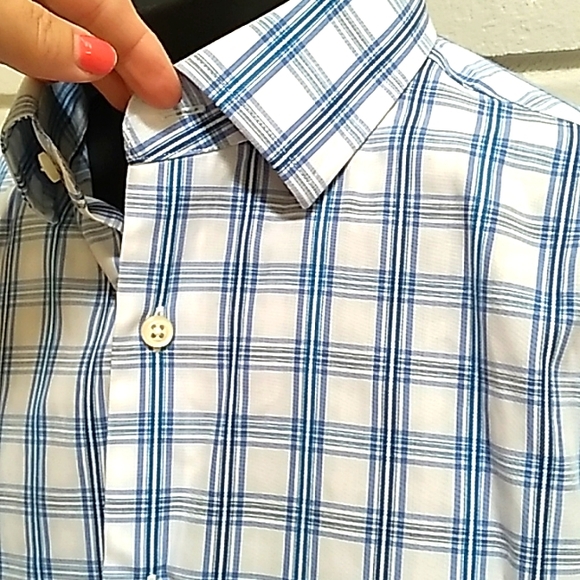 Banana Republic Slim Fit Long Sleeve Button Down Shirt. Size Small NWOT - Picture 4 of 8